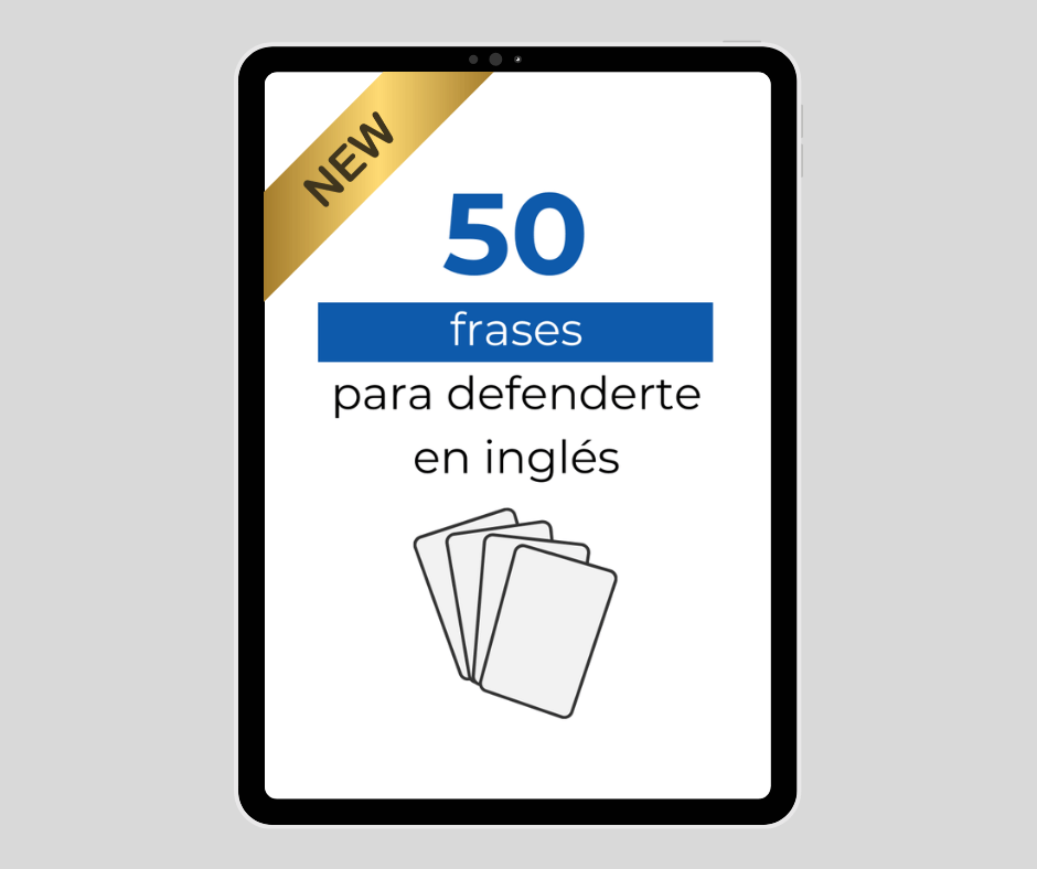 Frases para sobrevivir en ingles